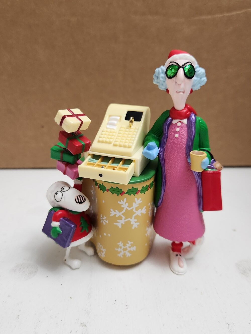 Hallmark Keepsake Talking Ornament Maxine's "Crabby Mall-idays" New In Box